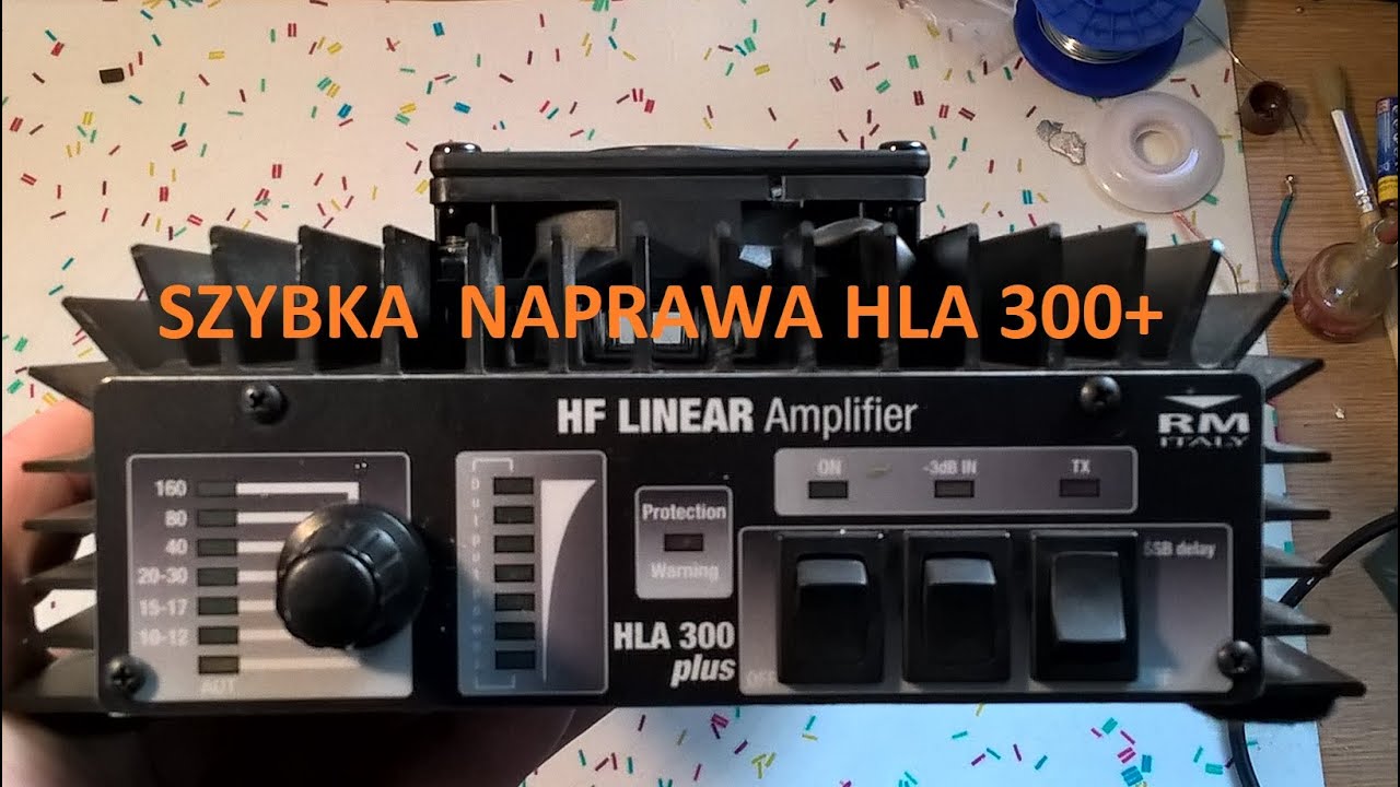 Wzmacniacz HLA-300 V Back Plus - Szybka naprawa.