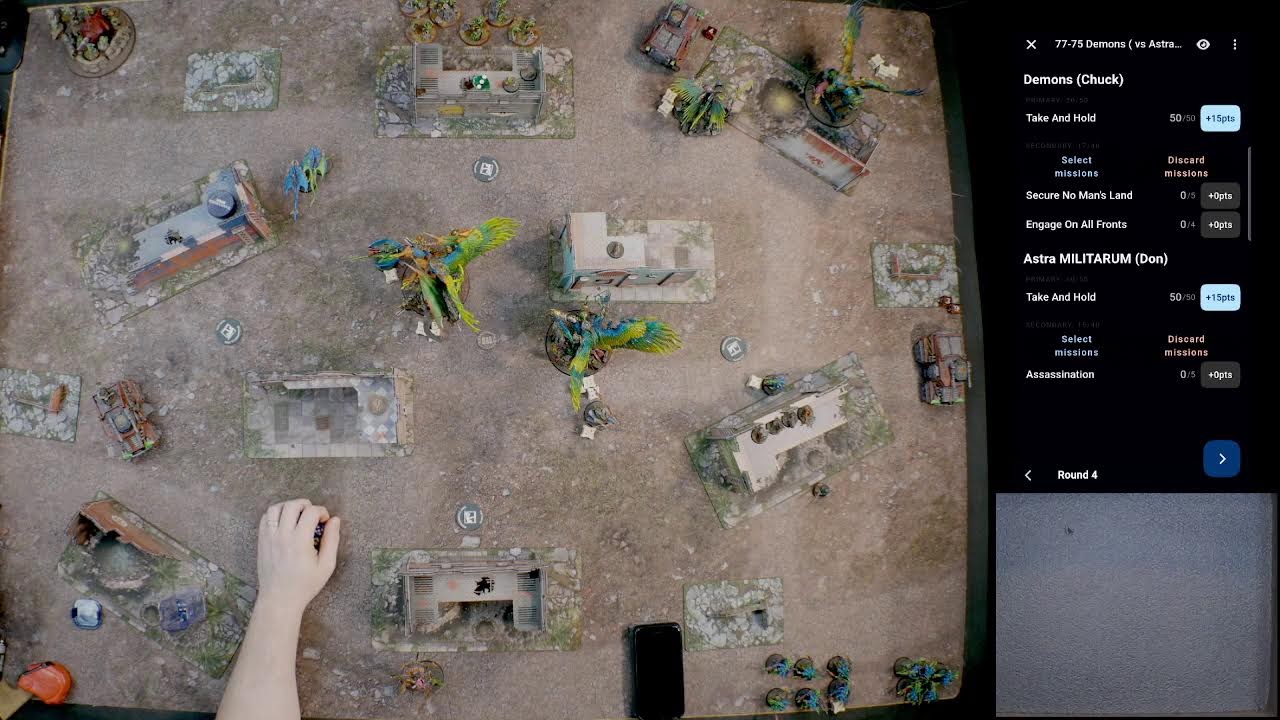 *Grotmas Detachments* Warhammer 40k 10th Ed. Battle Report - 2000pts - IG v Daemons Tzeench