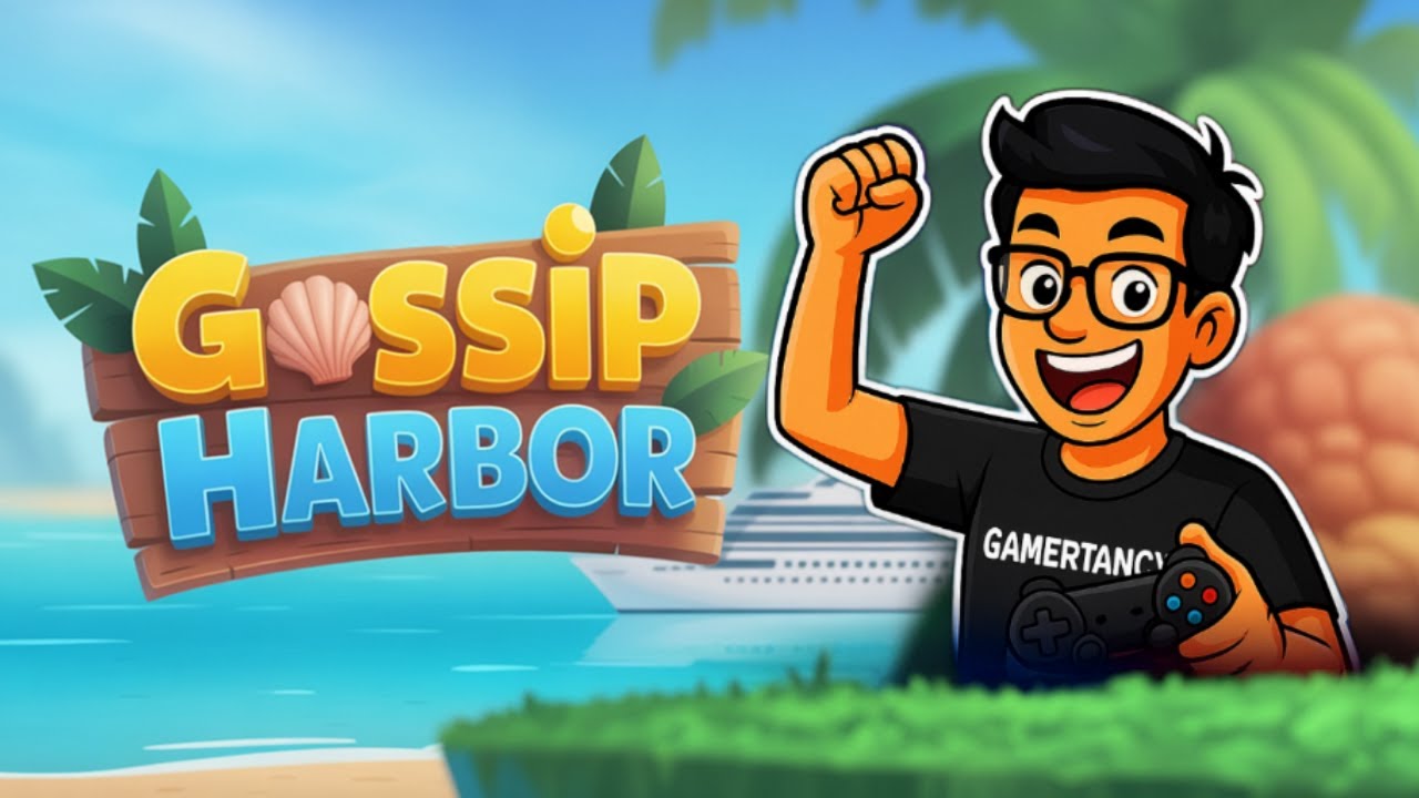 Playing Gossip Harbor | Coastal Mystery Story Adventure 🐚✨