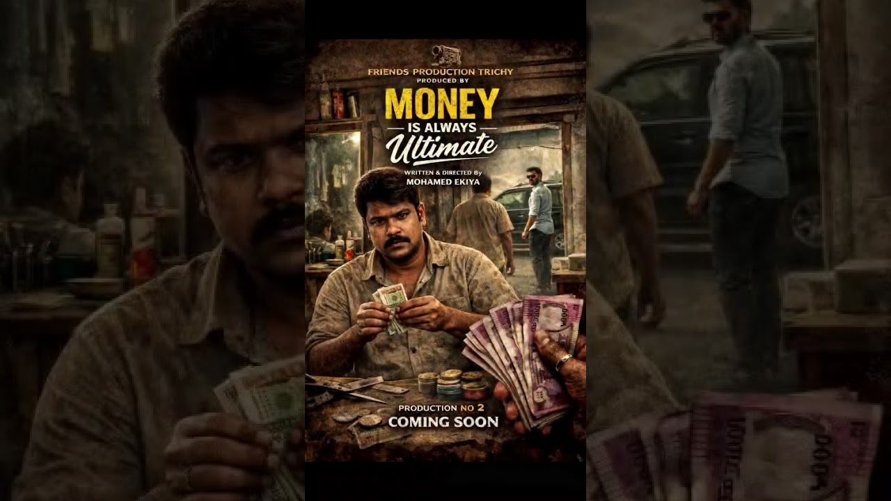 My Team Is Second Project # SHORT FILM in 2026 FIRST LOOK Poster MONEY IS ALWAYS ULTIMATE In FRT