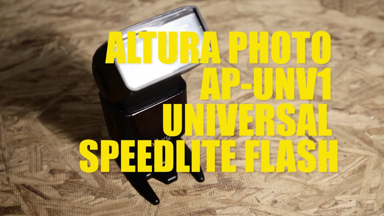 Altura Photo AP-UNV1 (Cheap speedlite flash and wireless triggers review)