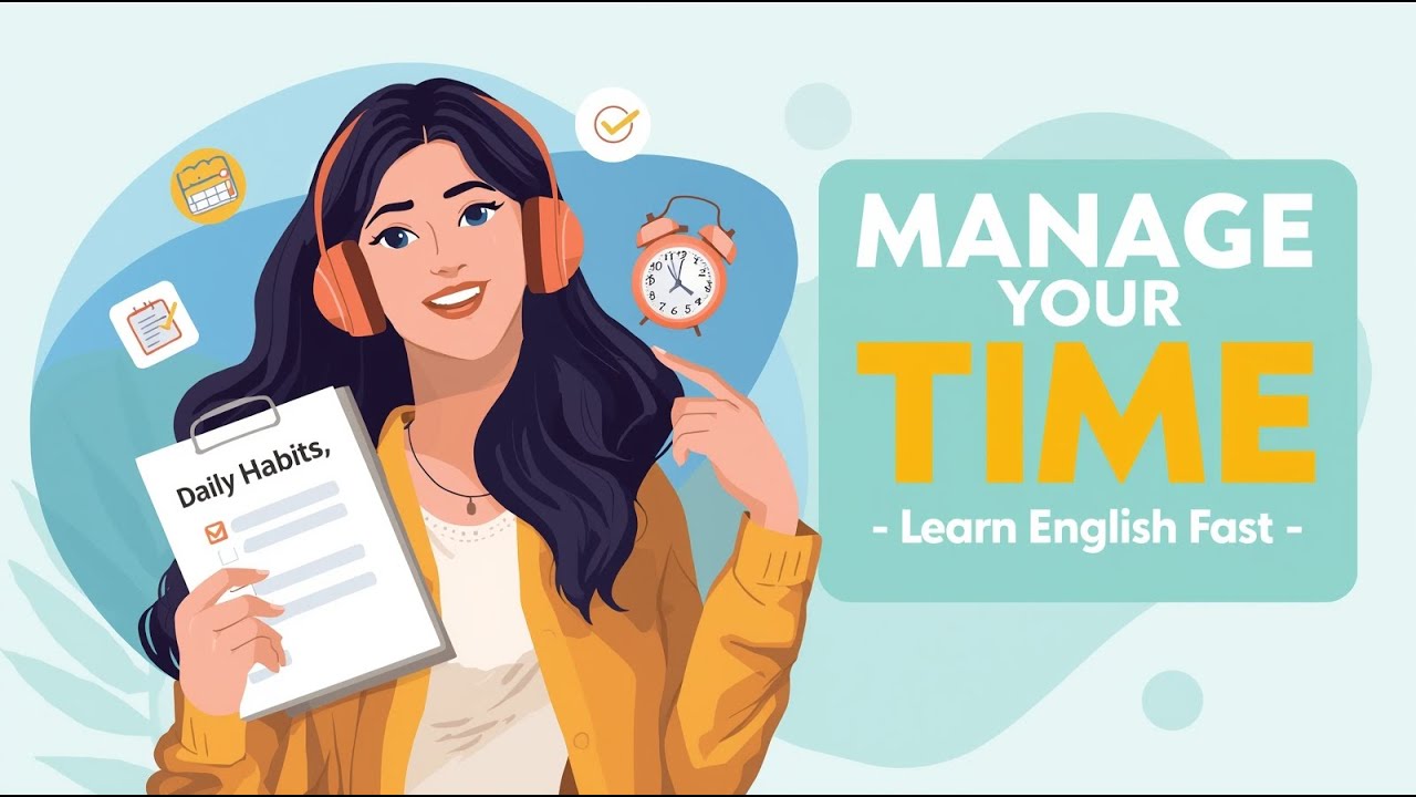 How to Manage Your Time | Learn English Fast with Daily Habits