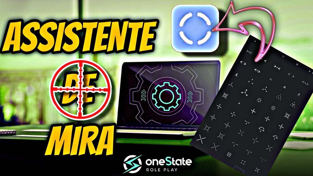 COMO COLOCAR MIRA NA TELA DO CELULAR  - ONE STATE RP  (SIMULADOR MOBILE)