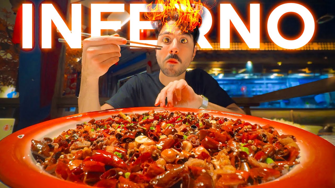 Il PICCANTE in Cina LIVELLO ESTREMO 🇨🇳 Chongqing food tour