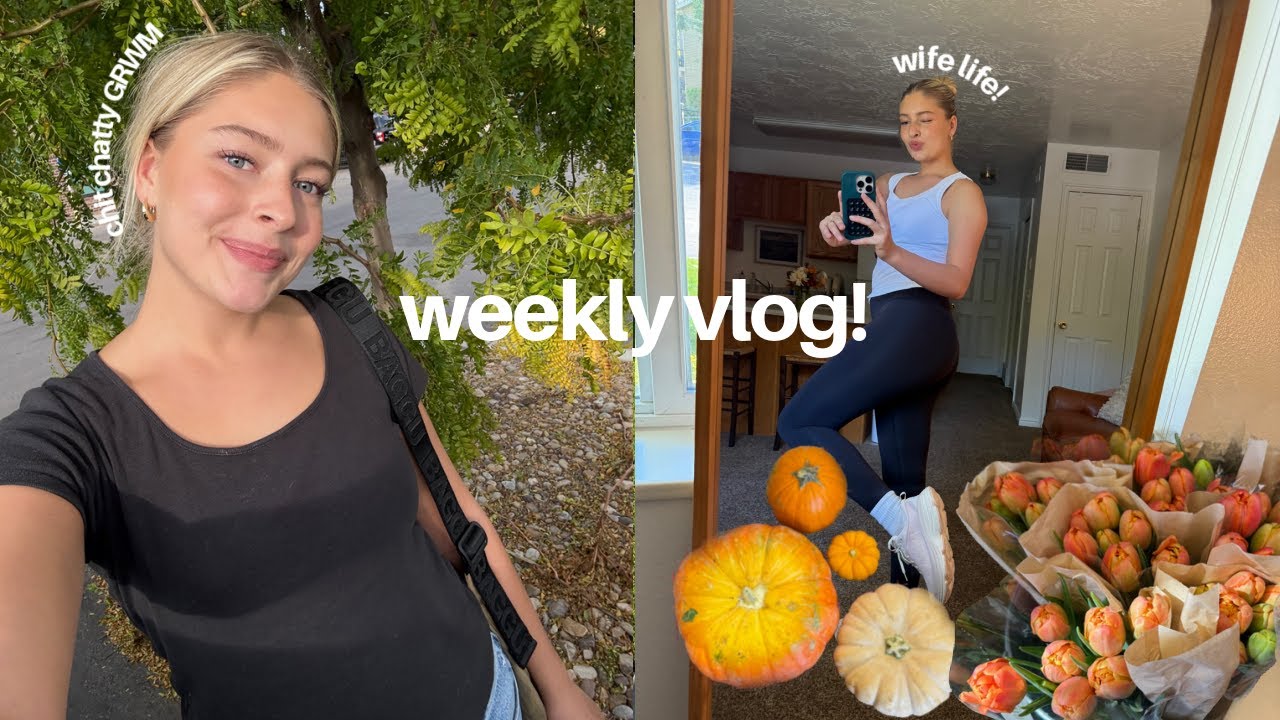 weekly vlog: (content creation tips, haters, chatty grwm)