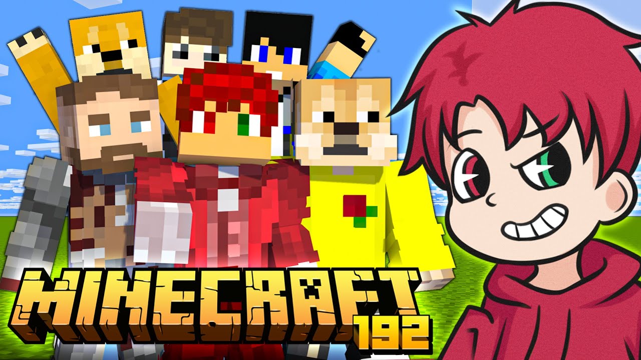 MINECRAFT 192 (Graf, Nexe, Mangetsuu, Bladii, Eybi, Guzik) 🏔️ MINECRAFT 192 #1