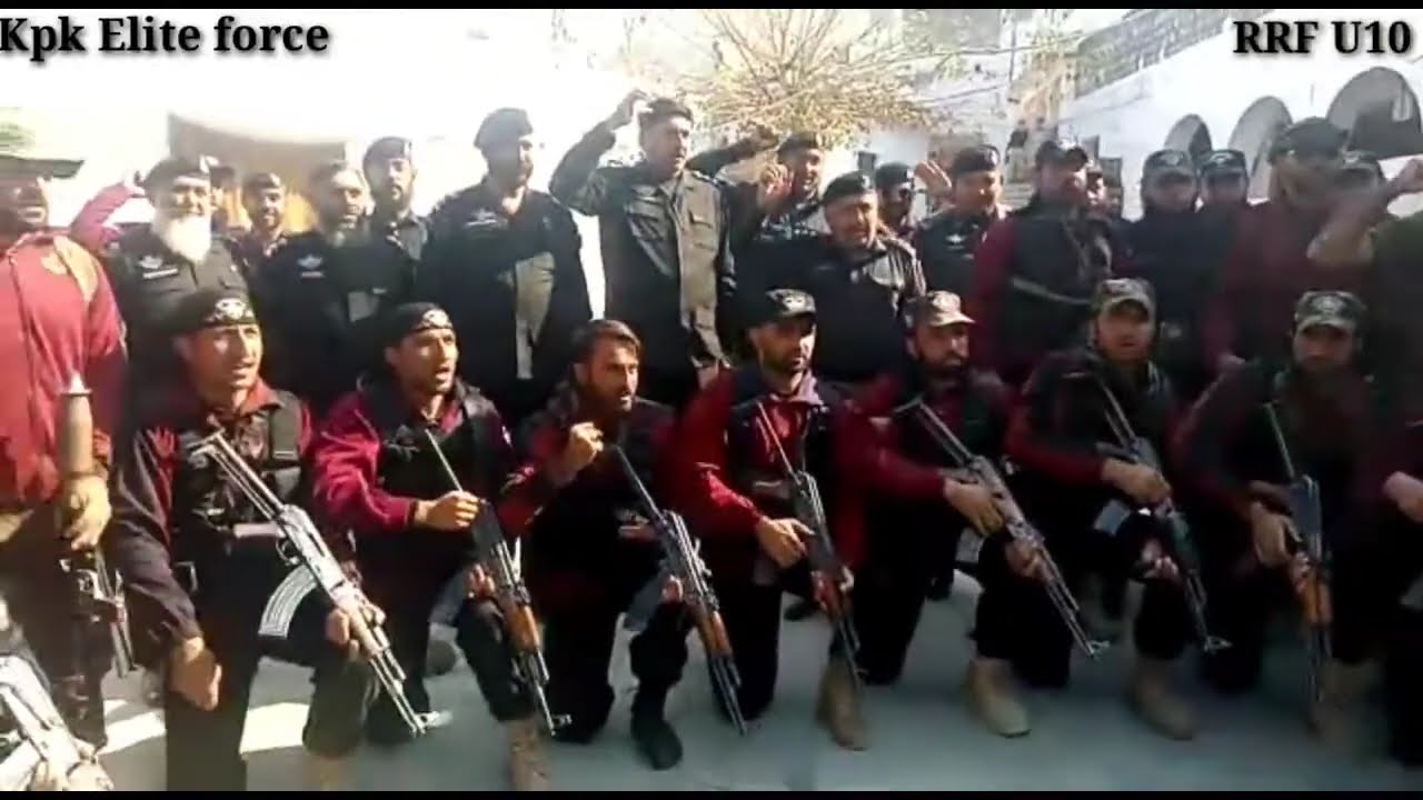 Elite force RRF U10 mock exercise at district jail timergara lower dir kpk