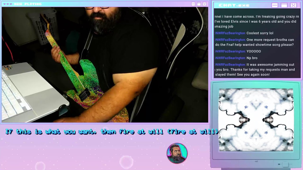 Strumming Strings and Talking Thoughts pt. 3 !commands command added to twitch