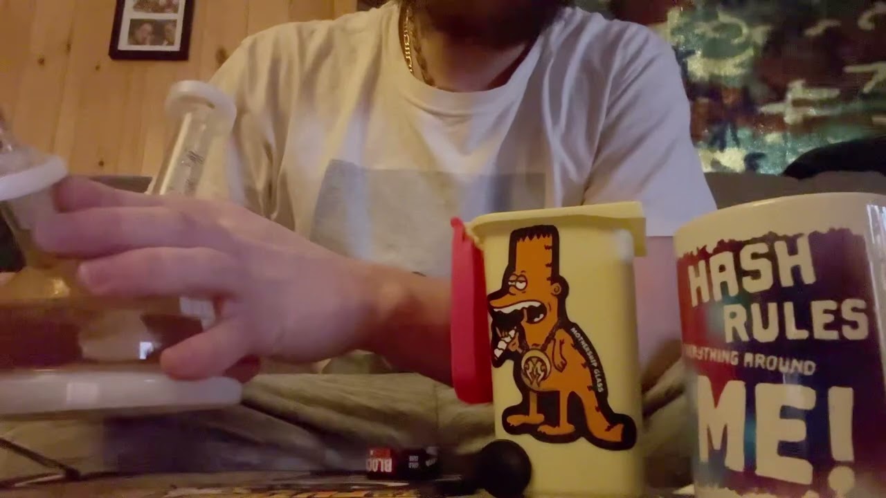Morning dab routine