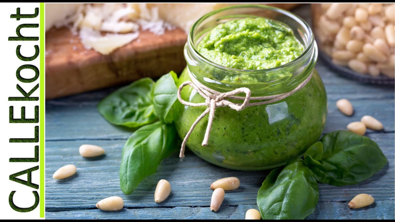Basilikum-Pesto selber machen - Rezept und Video für ein perfektes Pesto