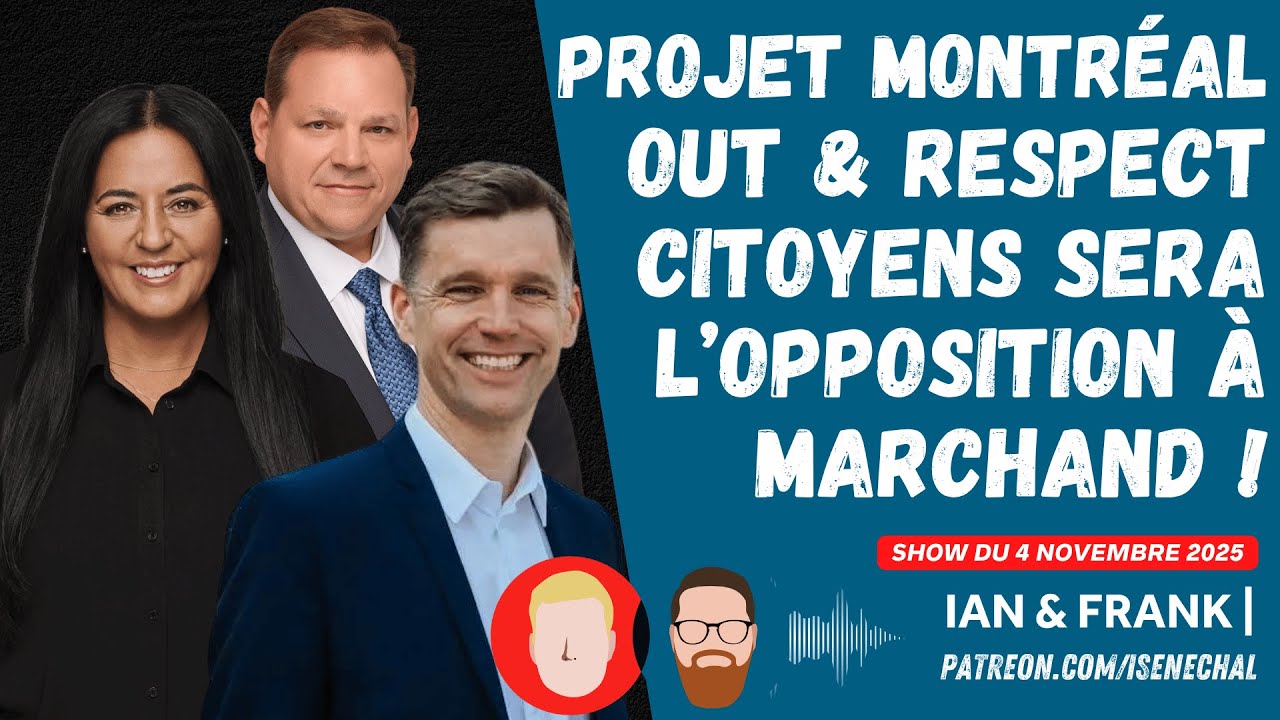 Projet Montréal OUT & Respect Citoyens sera l’opposition à Marchand !