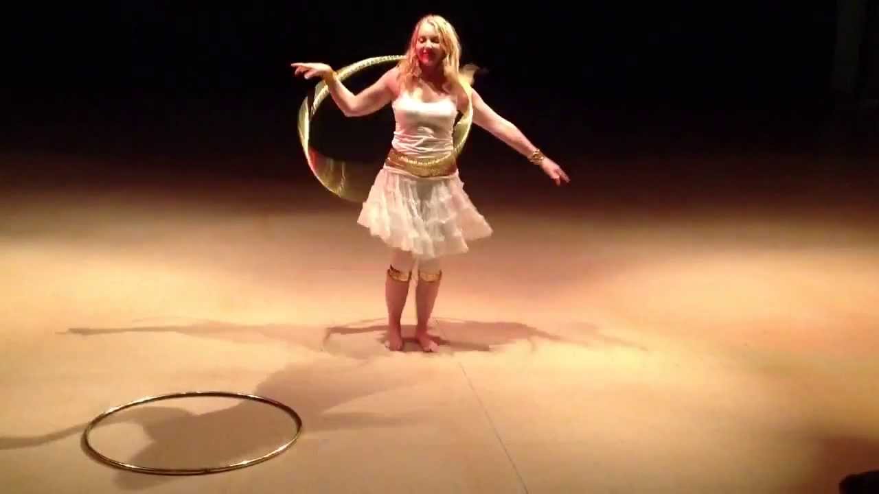 Gold - Hula Hoop Performance by Jo Mondy