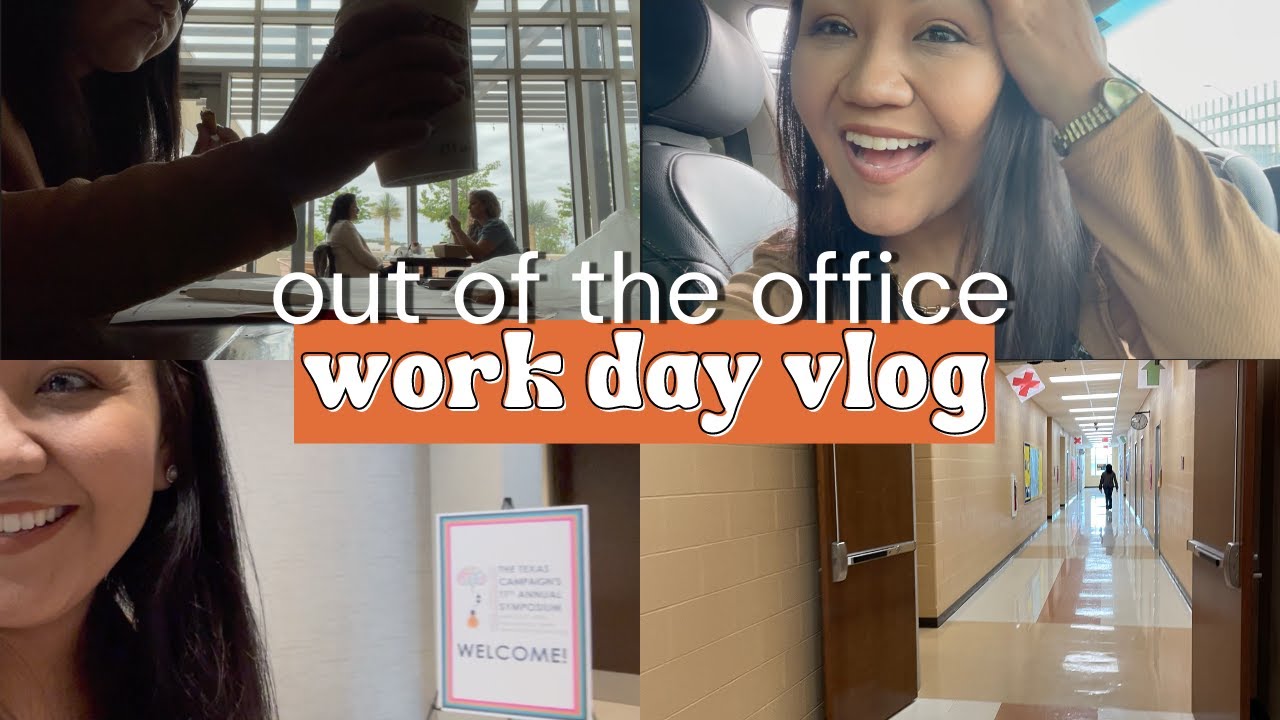Off Campus Work Day Vlog: Am I an Introvert or Extrovert + back to in person conferences...yay