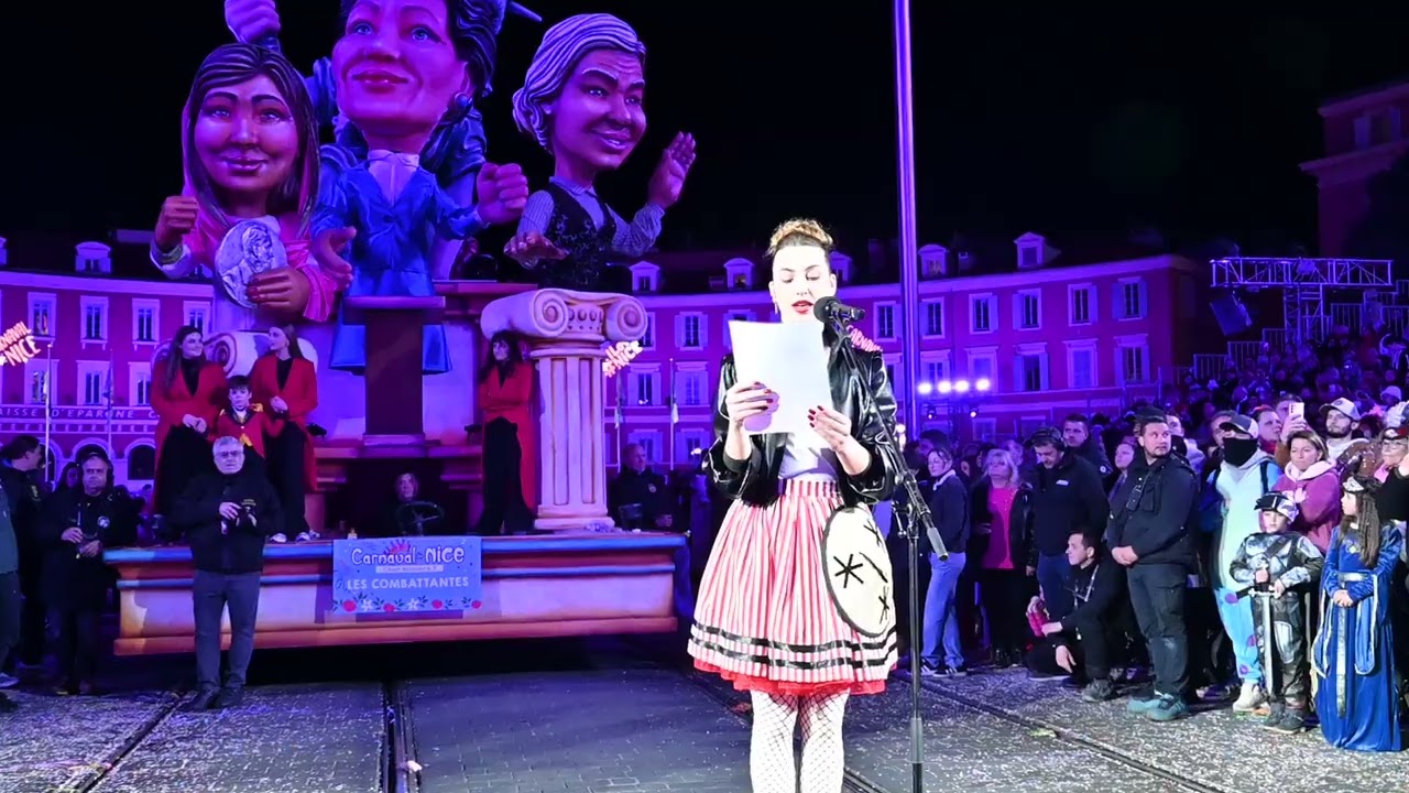 CARNAVAL DE NICE -  1er CORSO NOCTURNE - Sorties Media Presse - ©  Brigitte Lachaud