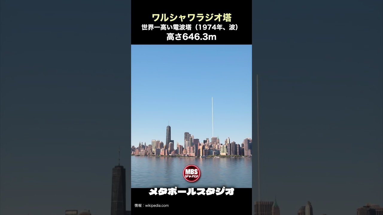 スカイツリーをも上回る世界最高の電波塔