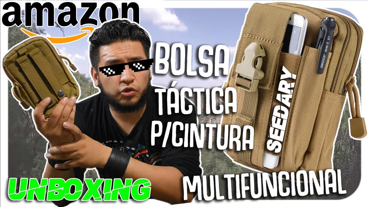📦 Bolsa Táctica SEEDARY para cintura | UNBOXING | Eltino44