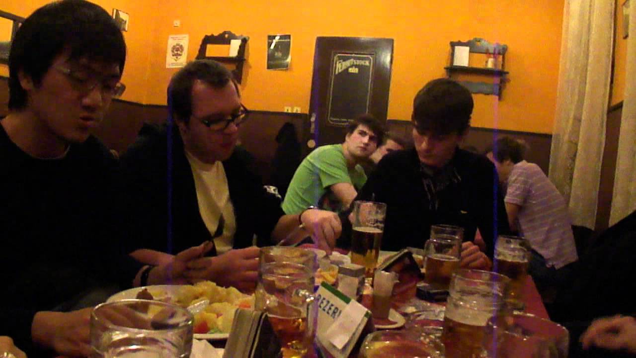 Typical worker czech bar...