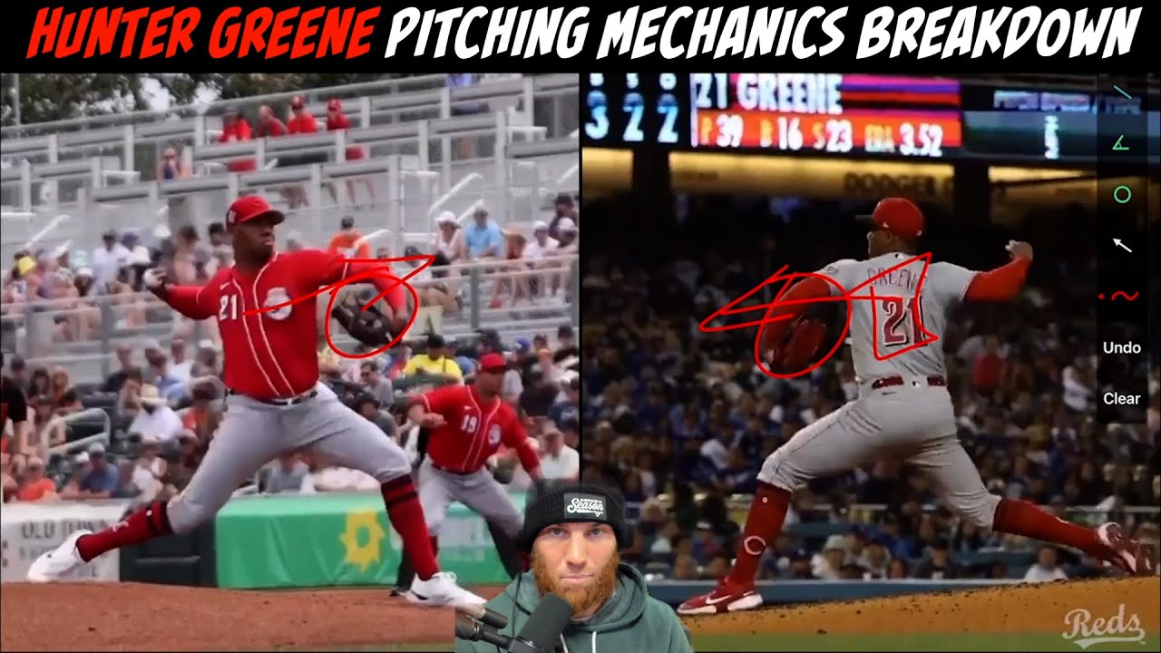 Hunter Greene Pitching Mechanics Breakdown