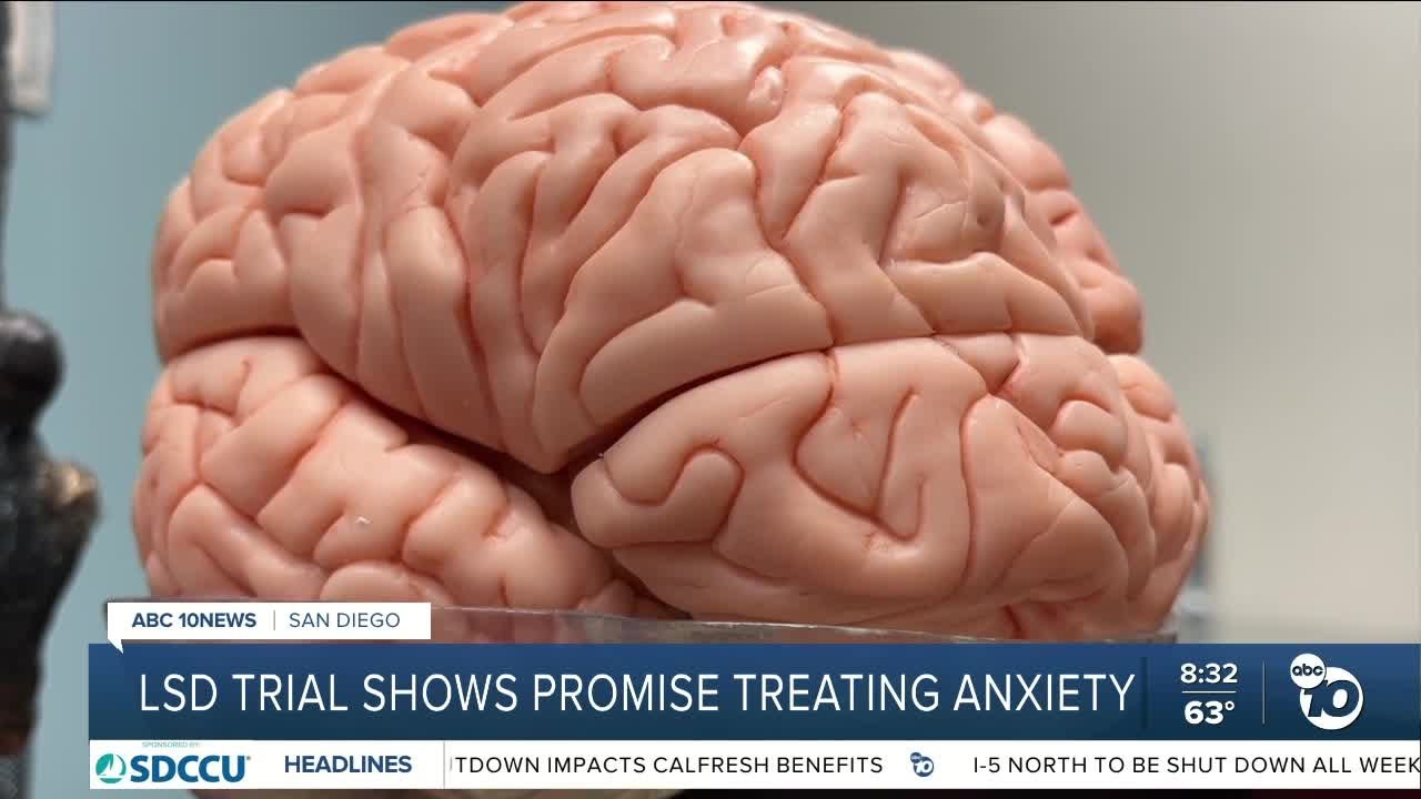 Trial shows promise for treating anxiety with LSD