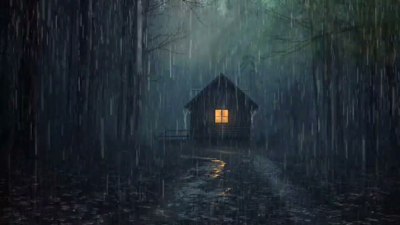 Sounds Of Rain And Thunder For Sleep - Rain Sounds For Relaxing Your Mind And Sleep Tonight, ASMR