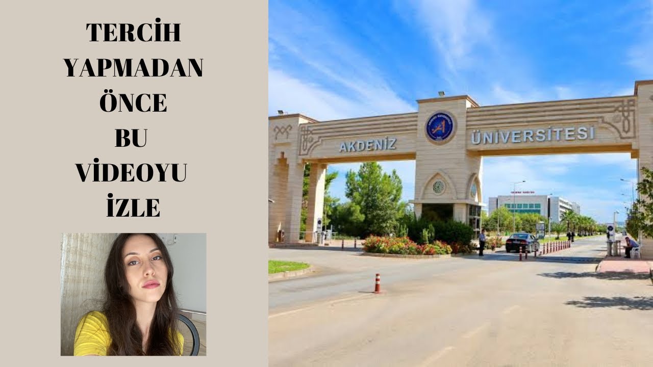 HARİTA VE KADASTRO | AKDENİZ ÜNİVERSİTESİ | ÜNİVERSİTE TERCİH DÖNEMİ