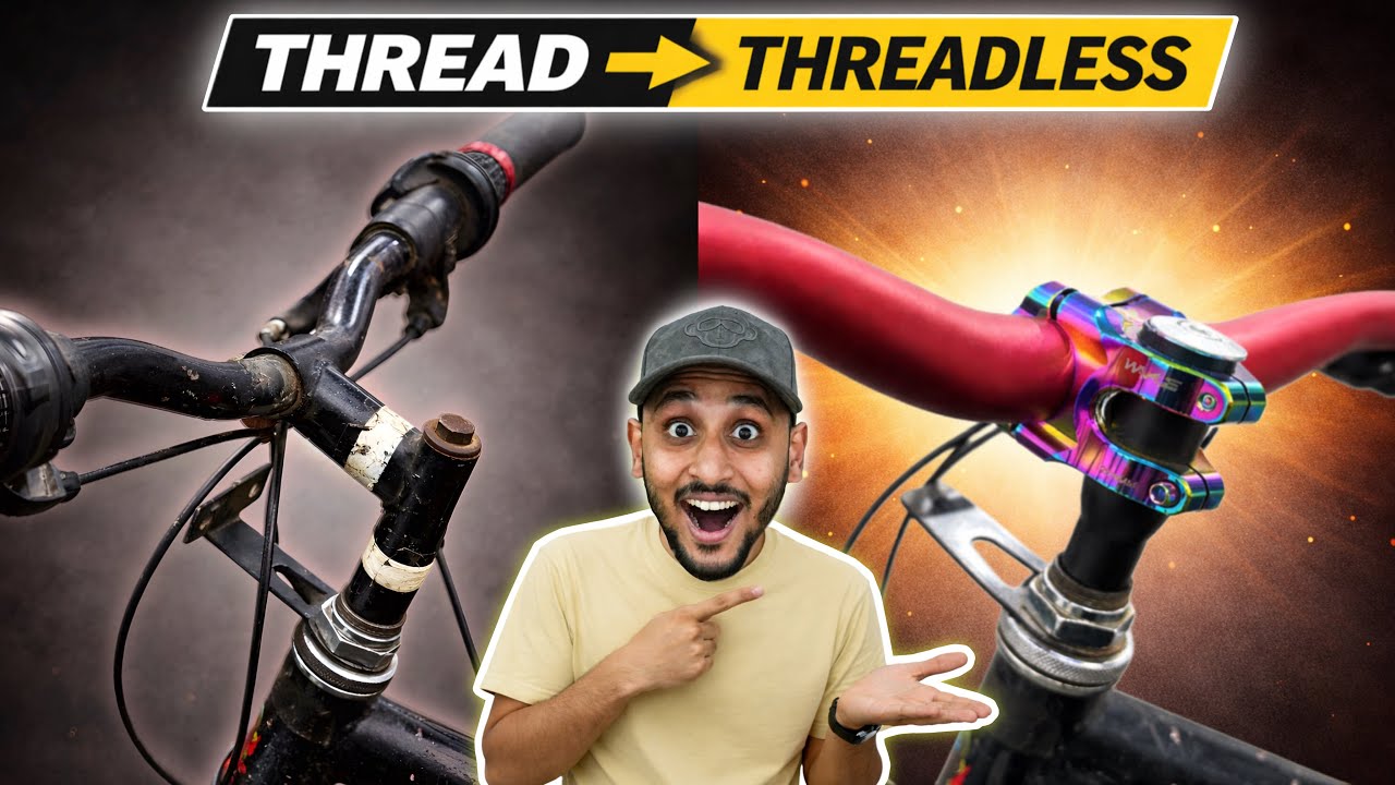 Threadless Upgrade On Cheap Bike🔥 (Budget Build)