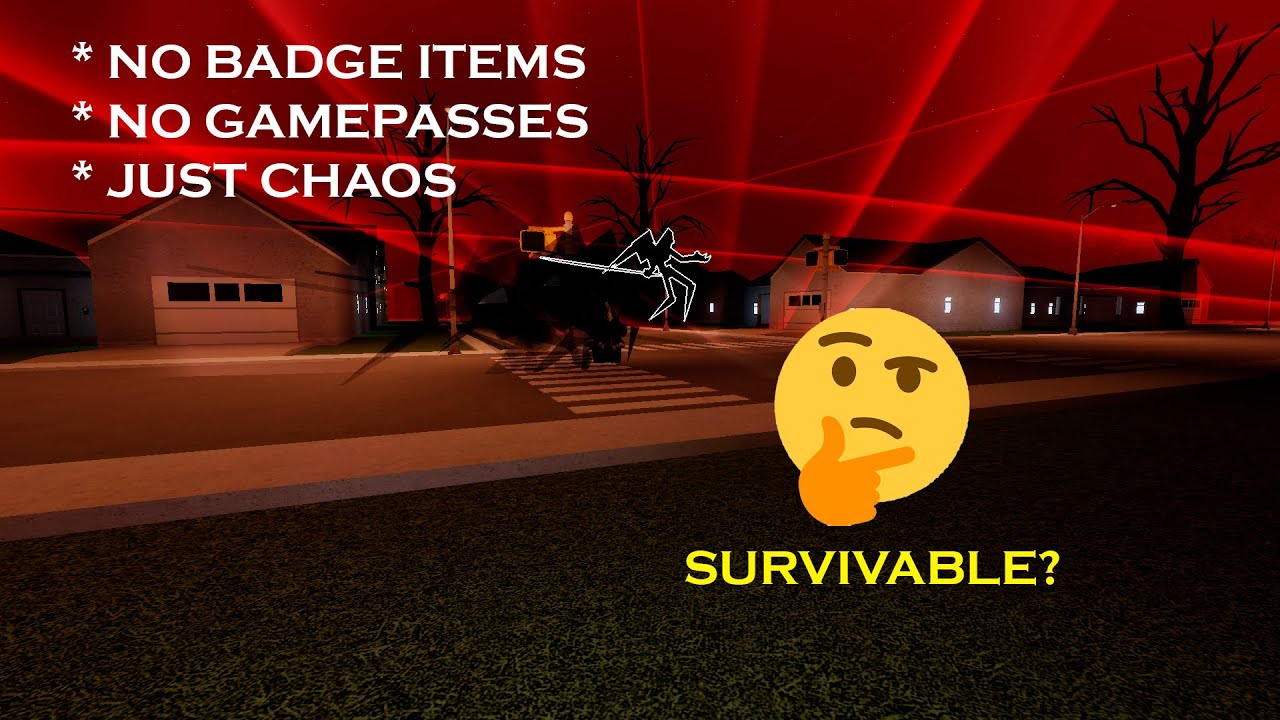 Is Midnight Horrors Survivable WITHOUT Gamepasses/Event Items? - Roblox