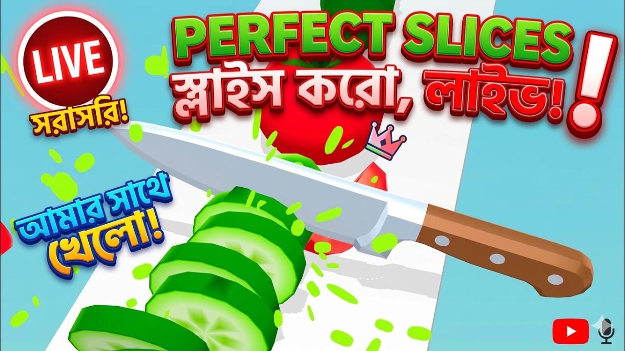 Perfect Slices Live Gameplay 1 #livestream #shortslive