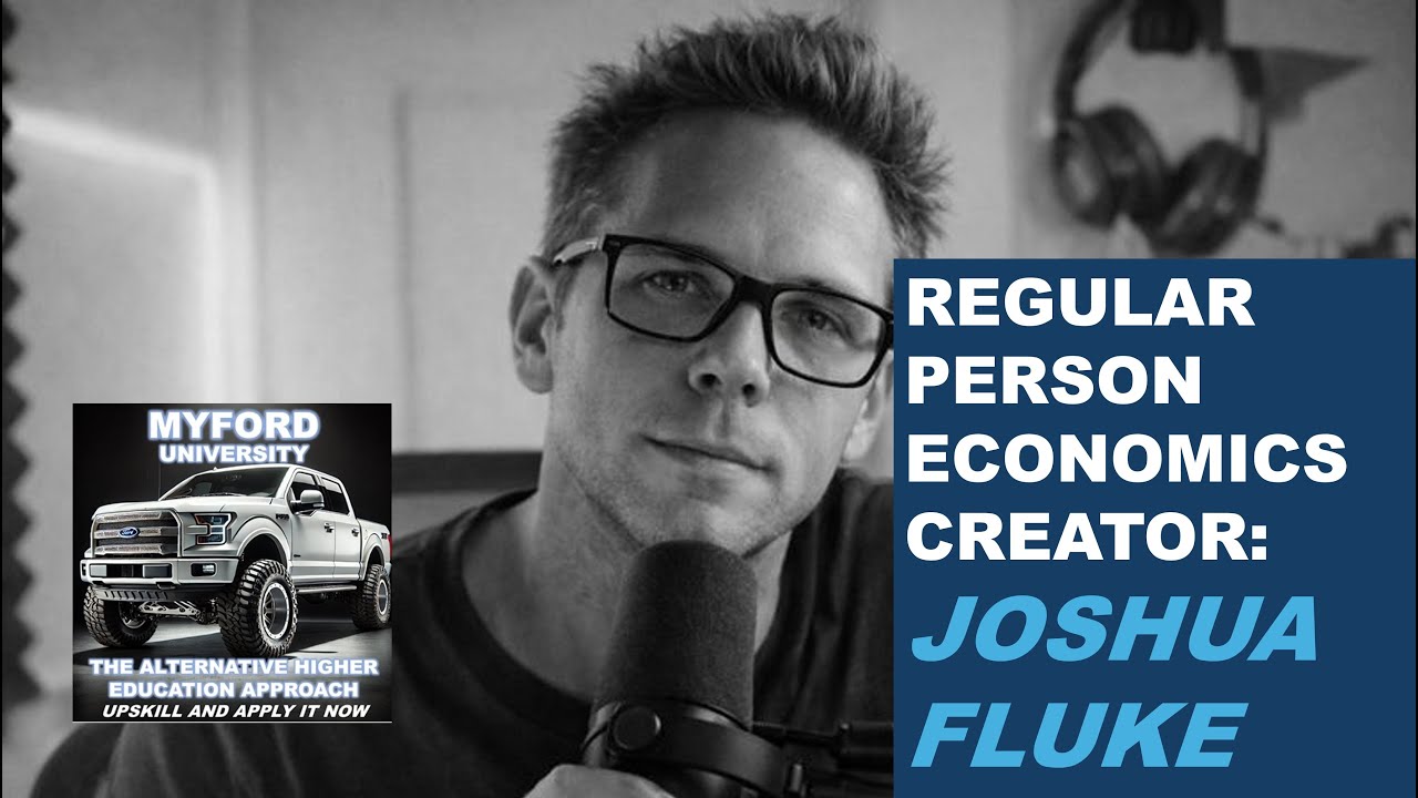 Joshua Fluke - Regular People Economics Profile #JoshuaFluke #RegularPeopleEconomics
