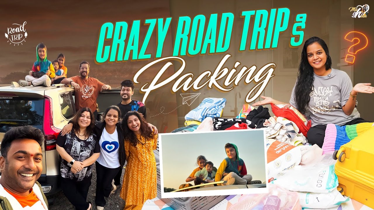 Crazy road trip కి packing ||  Mahishivan || Tamada Media