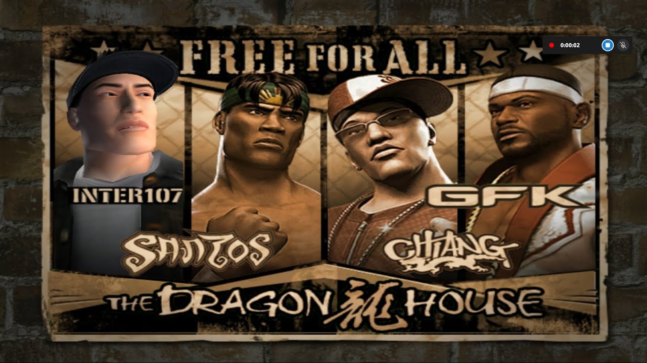 Def Jam Fight For NY: FFAM| Interstate107 VS Santos VS Chiang VS GFK @ The Dragon House.