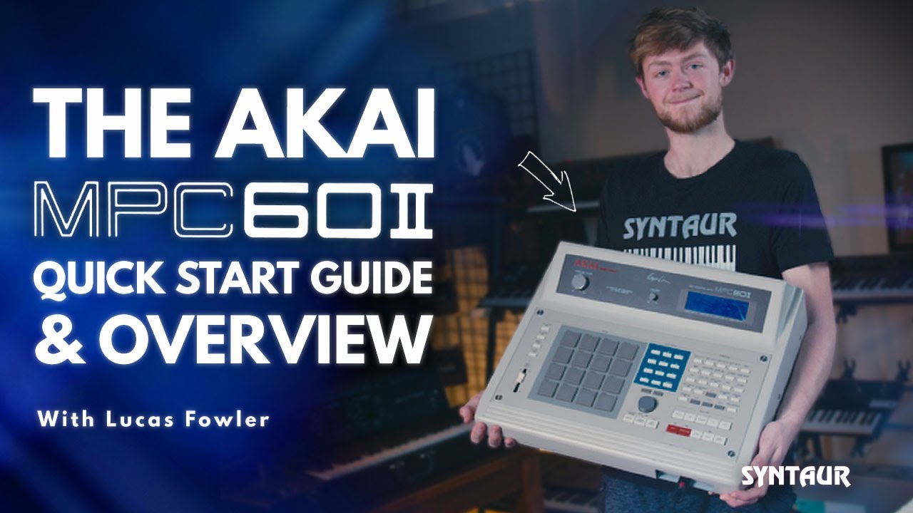 Akai MPC60II (Краткое руководство пользователя и обзор)