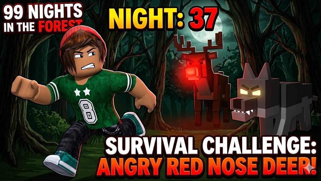 99 Nights in the Forest — Night Survival Challenge | Roblox Gameplay