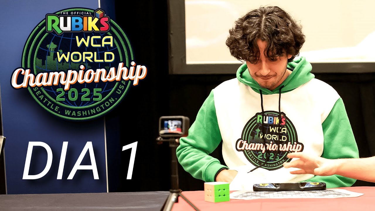 Fui al CAMPEONATO MUNDIAL de Cubos Rubik... | Rubik's WCA World Championship 2025 (Vlog)