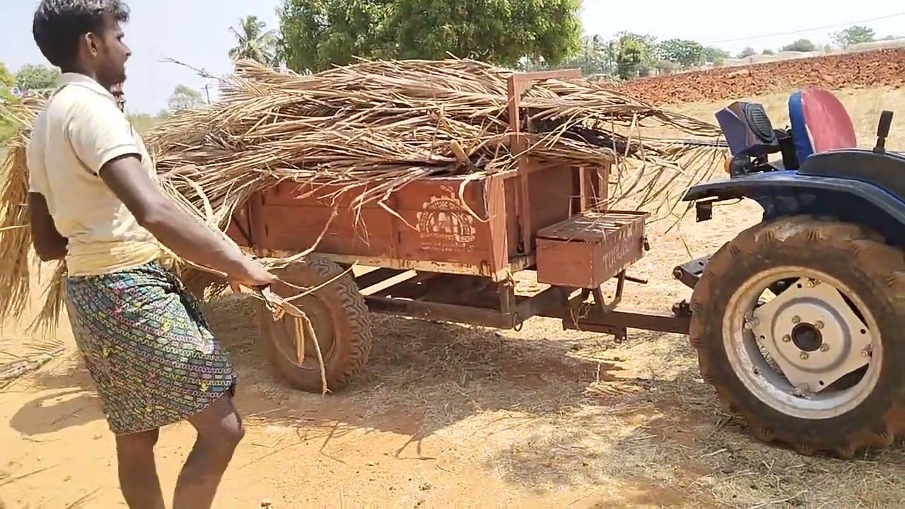 sonalika tiger 26 HP  mini tractor with trolley