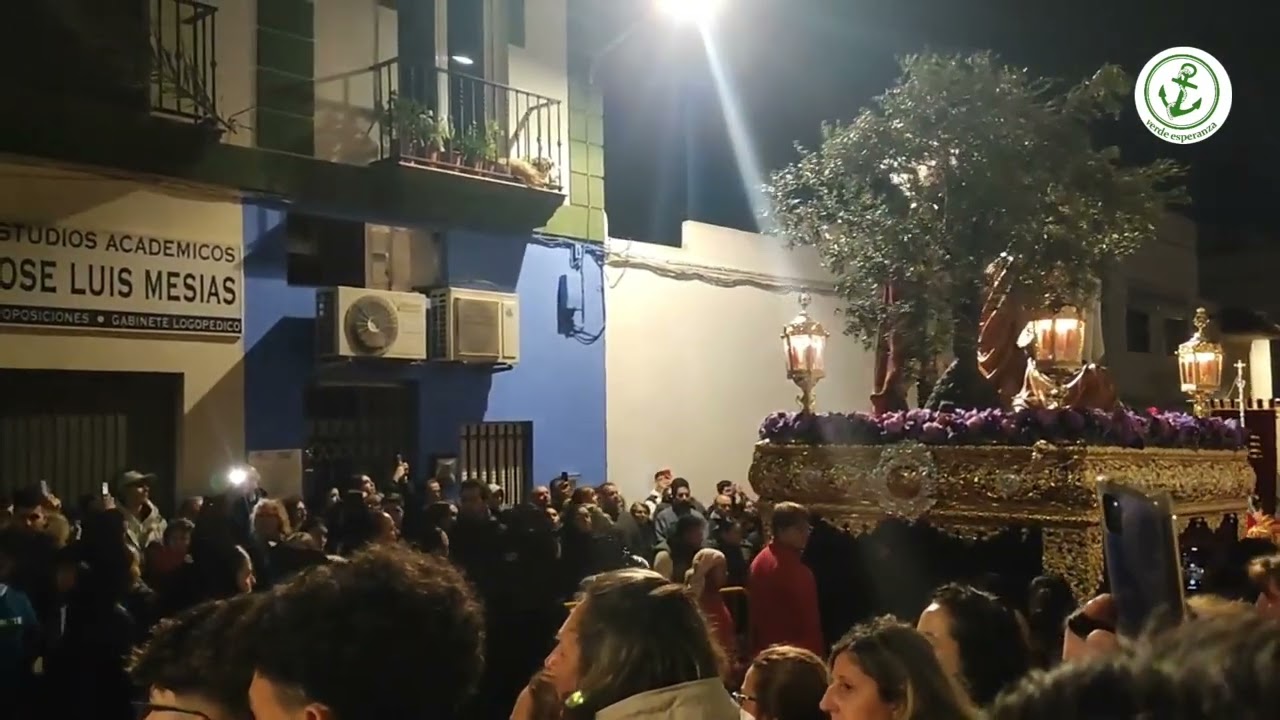Salida del Beso de Judas. Martes Santo 2024. Semana Santa de Almendralejo