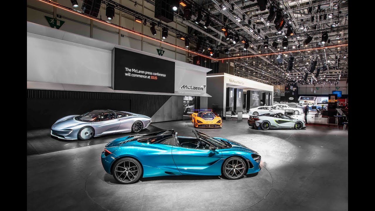 Exclusive tour of McLaren Automotive stand - Geneva Motor Show Live