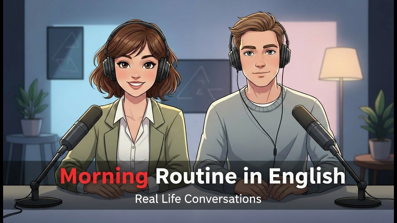 How to Talk About Your Morning Routine in English | Real Life Conversations