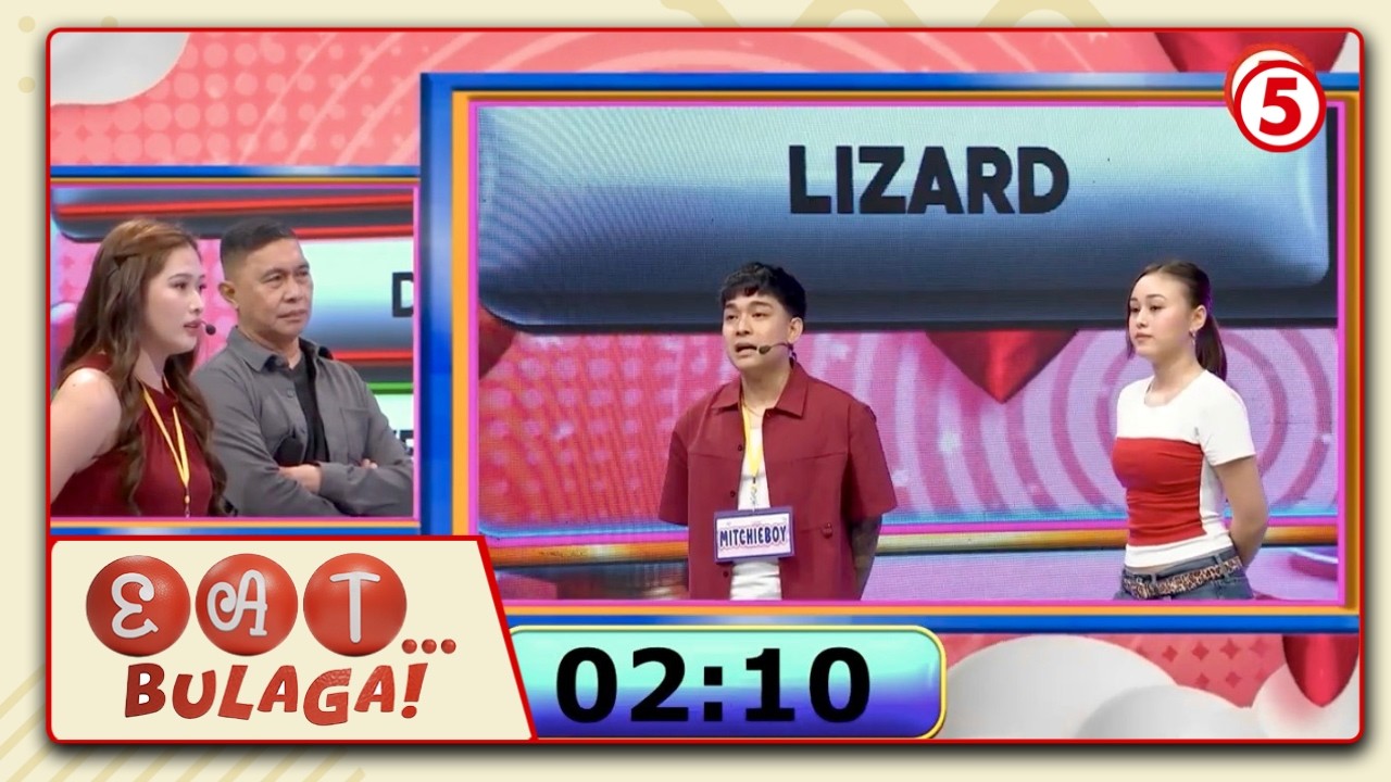 EAT BULAGA | Nahirapan hulaan ang lizard!