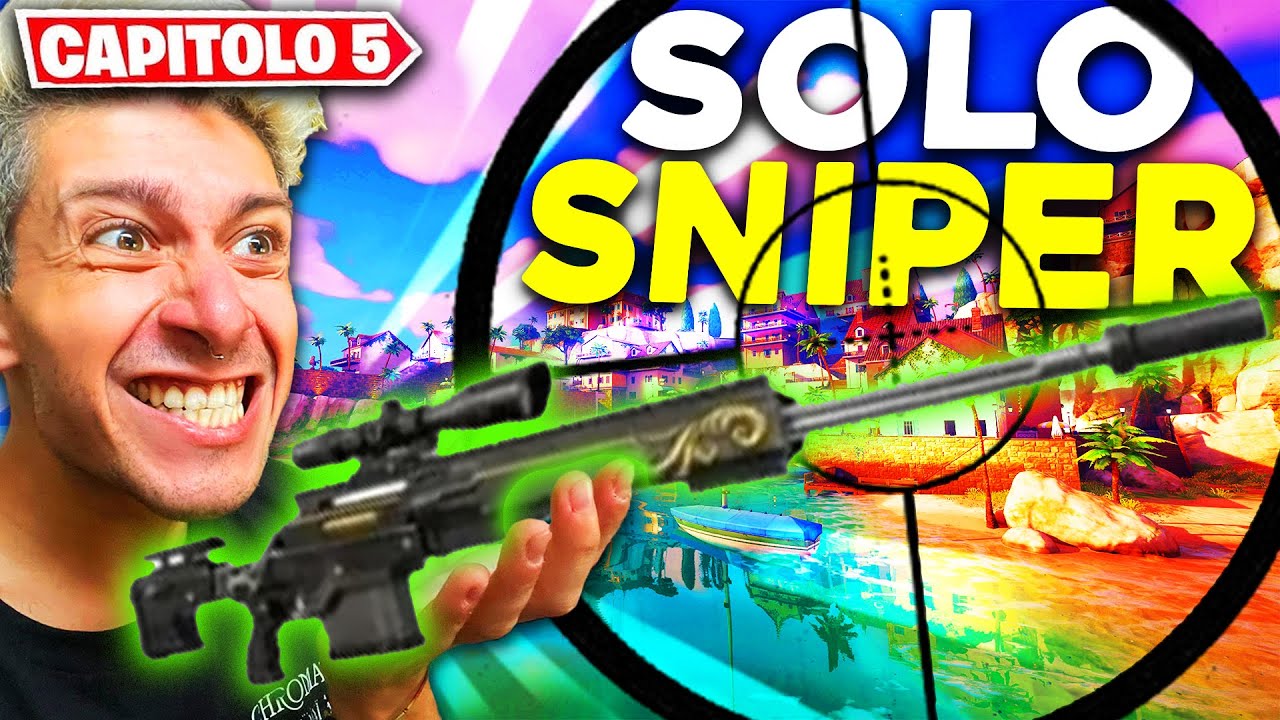 SPARO SOLO COL CECCHINO nel CAPITOLO 5 di FORTNITE !!
