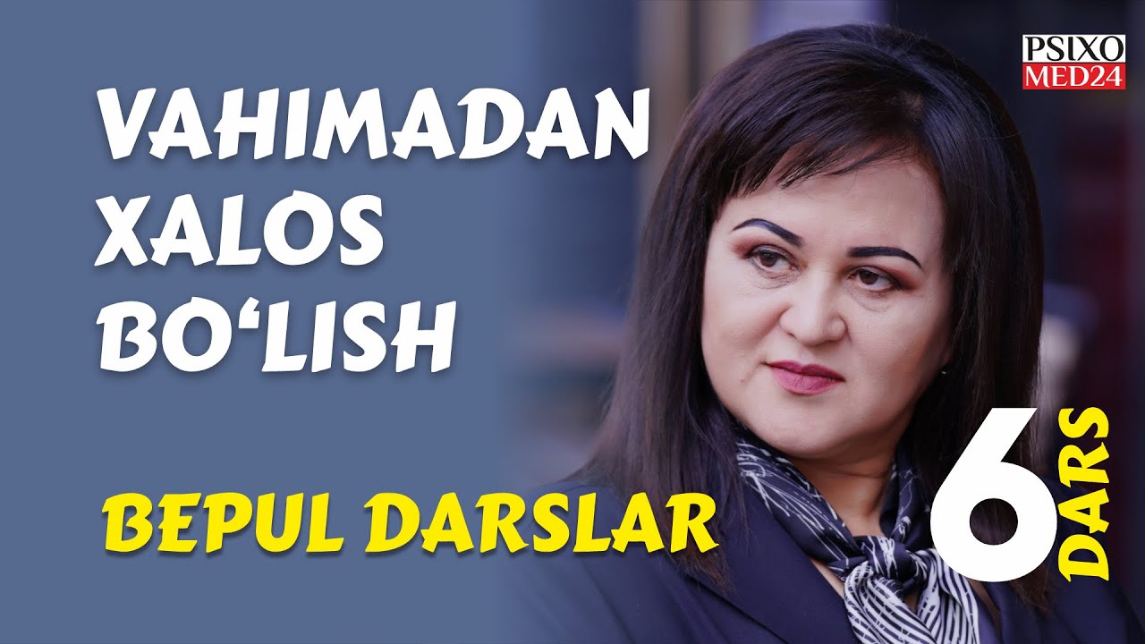 (6-DARS). Vahimadan QUTILISH DARSLARI | Vahima darslari. Nevroz darslari