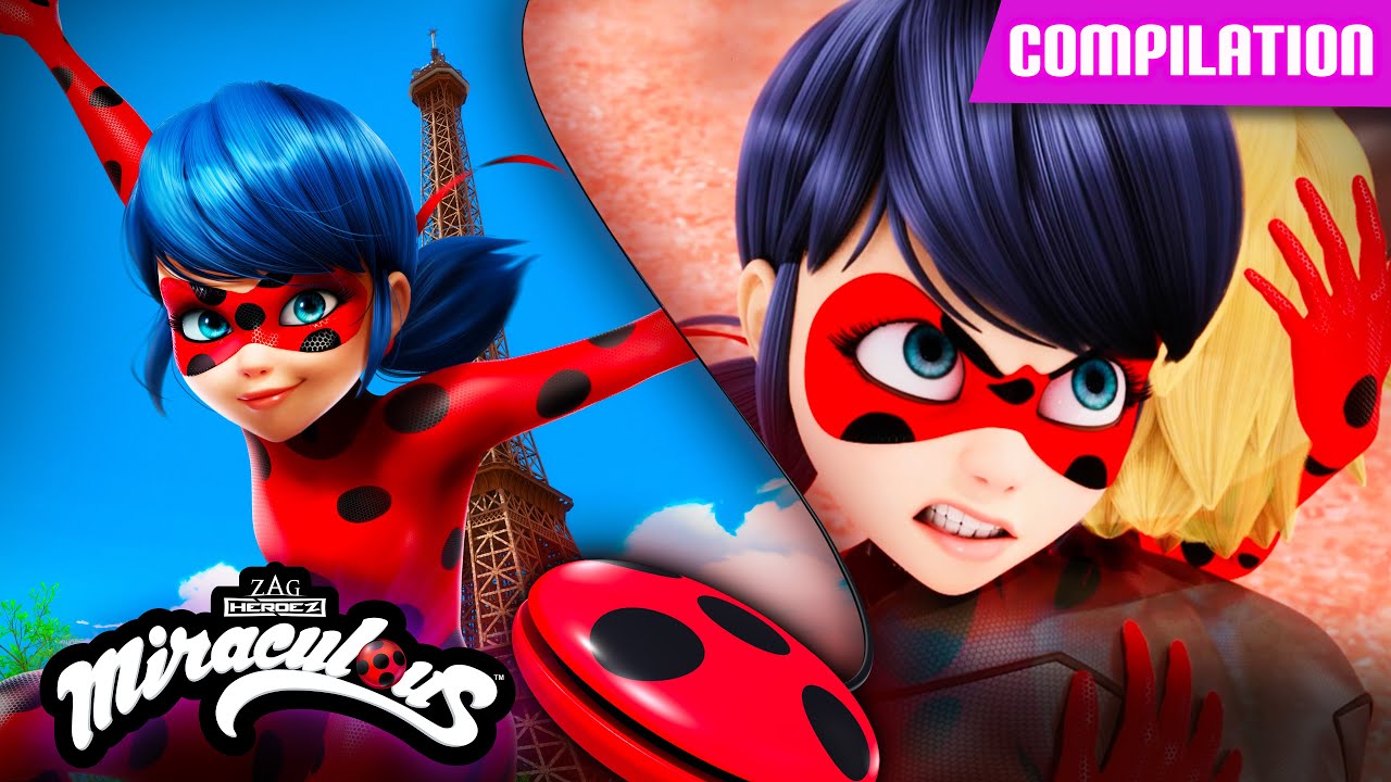 MIRACULOUS | 🐞 Compilation 🐾 FULL EPISODES ▶️ [Timebreaker - Guitar Vilain] Season 1