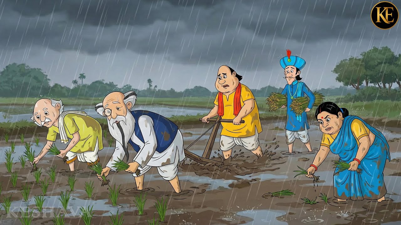 রাজপ্রাসাদ ছেড়ে ধান রোপণে রাজপরিবার | Gopal Bhar - গোপালভাঁড় | New Episode 2026