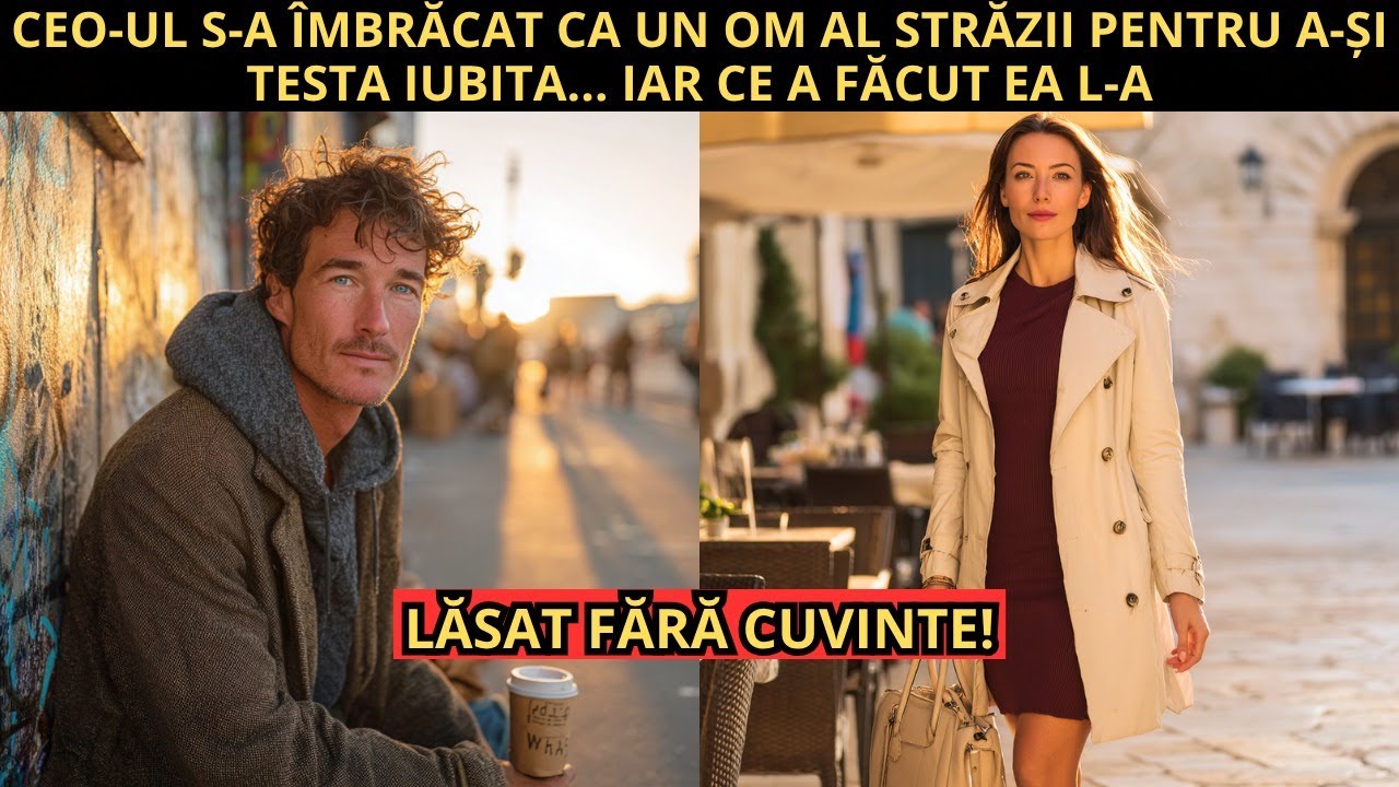 CEOUL S-A DEGHIZAT ÎN OM AL STRĂZII PENTRU A-ȘI TESTA IUBITA, IAR GESTUL EI L-A LĂSAT FĂRĂ CUVINTE!