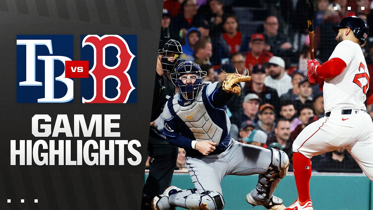 Rays vs. Red Sox Game Highlights (6/9/25) | MLB Highlights