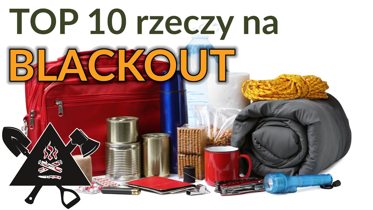 🔦 TOP 10 najpotrzebniejszych rzeczy na BLACKOUT! Jak się przygotować?