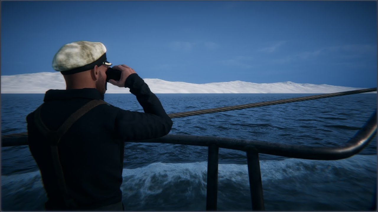 UBOAT патрулирование в Арктике Лодка VII-C @VirtualGamesPlay 4K