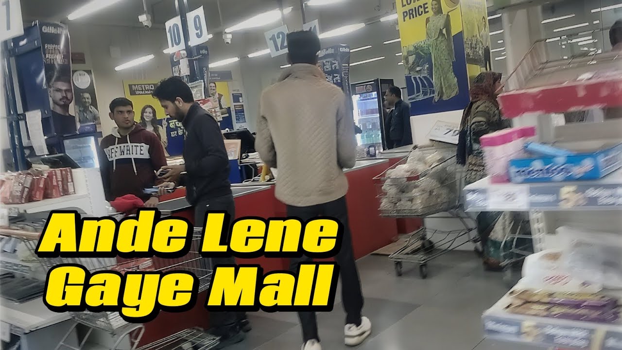 Vishal Ke Sath Mall Me Ande Lene Gaye 😂 #vlog52 
