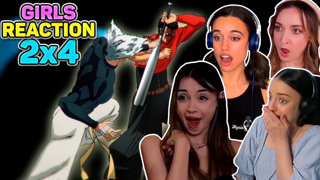 Girls React to One Punch Man S2 EP4