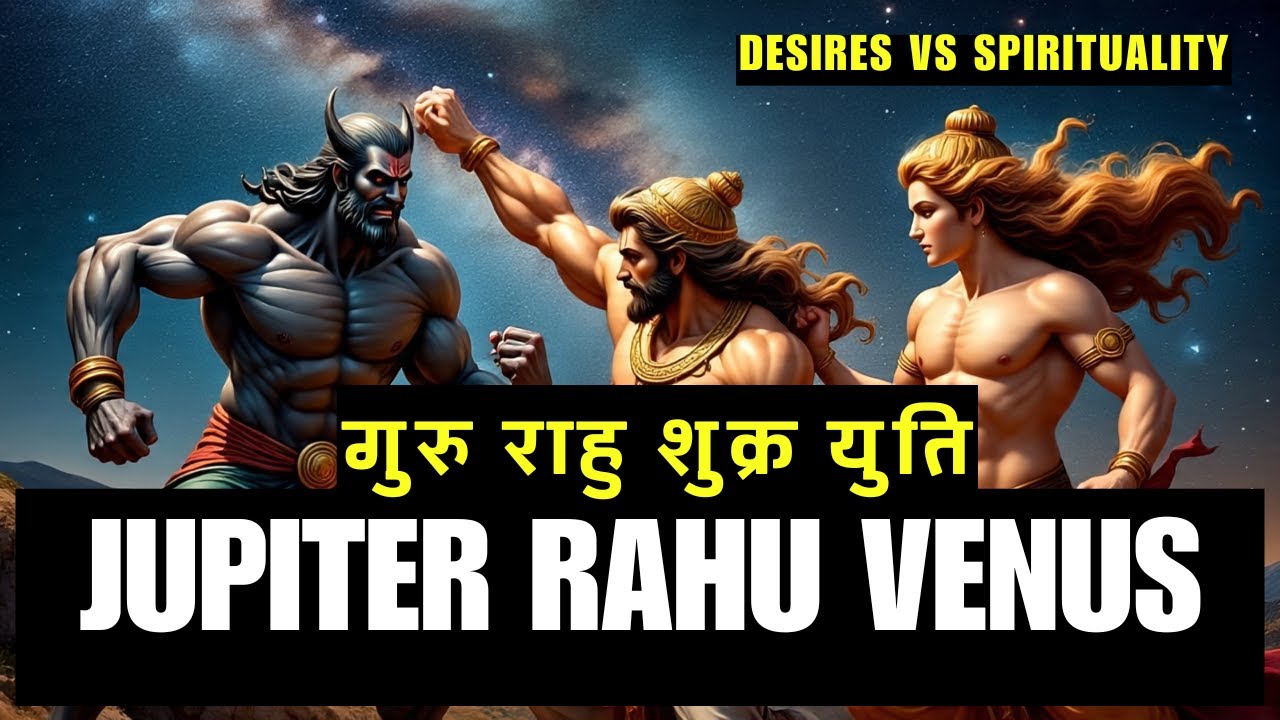 Jupiter Rahu Venus Conjunction : Navigating the Illusion of Perfect Relationships